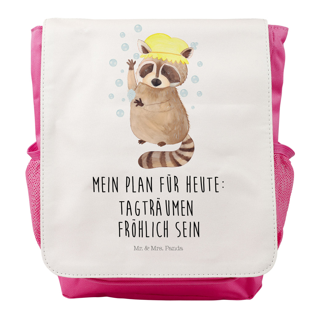 Kinderrucksack Waschbär Waschbär, Tagträumen, Plan, Fröhlich, waschen, Seifenblasen Kids, Rucksack, Kinderrucksack  süße Tiermotive, gute Laune, lustige Sprüche, Tiere