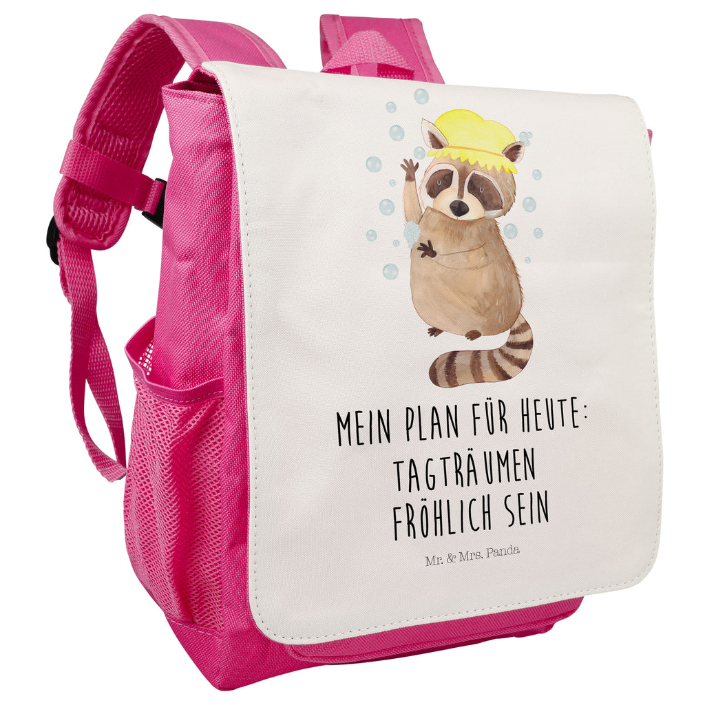 Kinderrucksack Waschbär Waschbär, Tagträumen, Plan, Fröhlich, waschen, Seifenblasen Kids, Rucksack, Kinderrucksack  süße Tiermotive, gute Laune, lustige Sprüche, Tiere