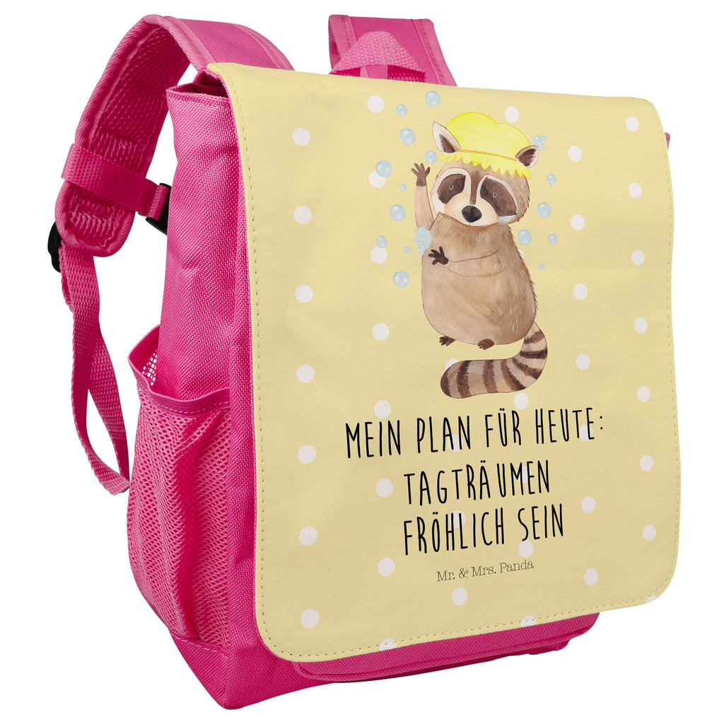Kinderrucksack Waschbär Waschbär, Tagträumen, Plan, Fröhlich, waschen, Seifenblasen Kids, Rucksack, Kinderrucksack  süße Tiermotive, gute Laune, lustige Sprüche, Tiere