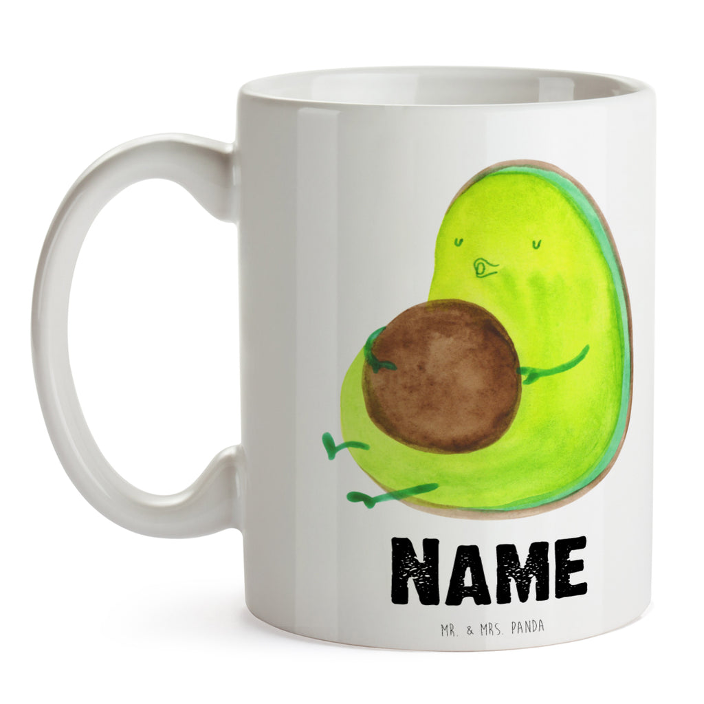 Personalisierte Tasse Avocado pfeift Personalisierte Tasse, Namenstasse, Wunschname, Personalisiert, Tasse, Namen, Drucken, Tasse mit Namen, Avocado, Veggie, Vegan, Gesund, Diät, Abnehmen, Ernährung, dick sein, Pummelfee