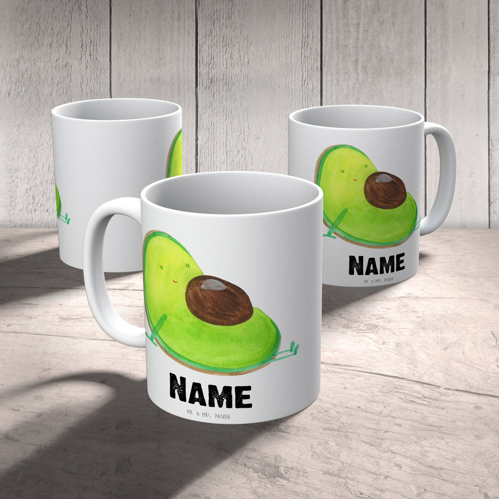 Personalisierte Tasse Avocado schwanger Personalisierte Tasse, Namenstasse, Wunschname, Personalisiert, Tasse, Namen, Drucken, Tasse mit Namen, Avocado, Veggie, Vegan, Gesund, schwanger, Schwangerschaft, Babyparty, Babyshower