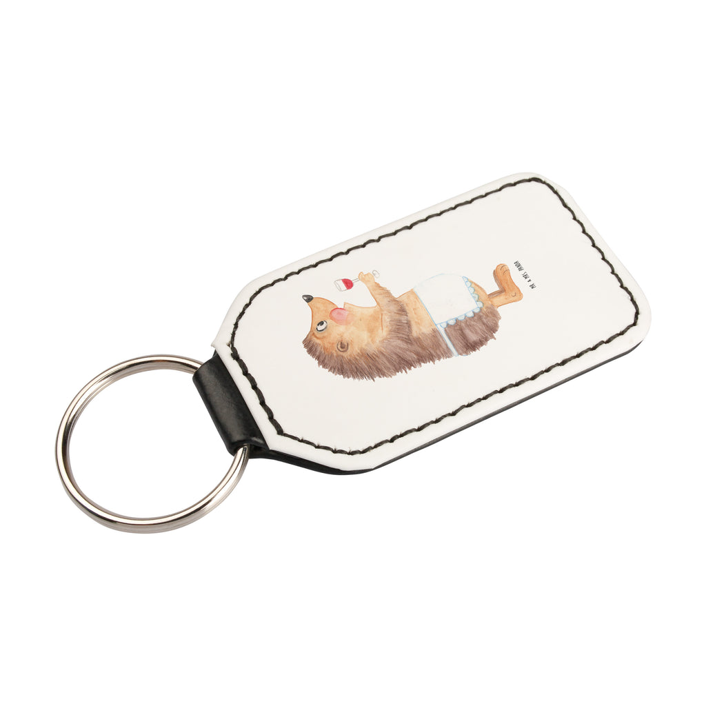 Rechteckig Schlüsselanhänger Igel mit Wein Schlüsselanhänger, Anhänger, Taschenanhänger, Glücksbringer, Schutzengel, Tiermotive, Gute Laune, lustige Sprüche, Tiere, Wein Spruch, Igel, Geschenk Weintrinker, Geschenk Weinliebhaber, Wein Deko, Weinglas, Rotwein, Weißwein, Wein trinken