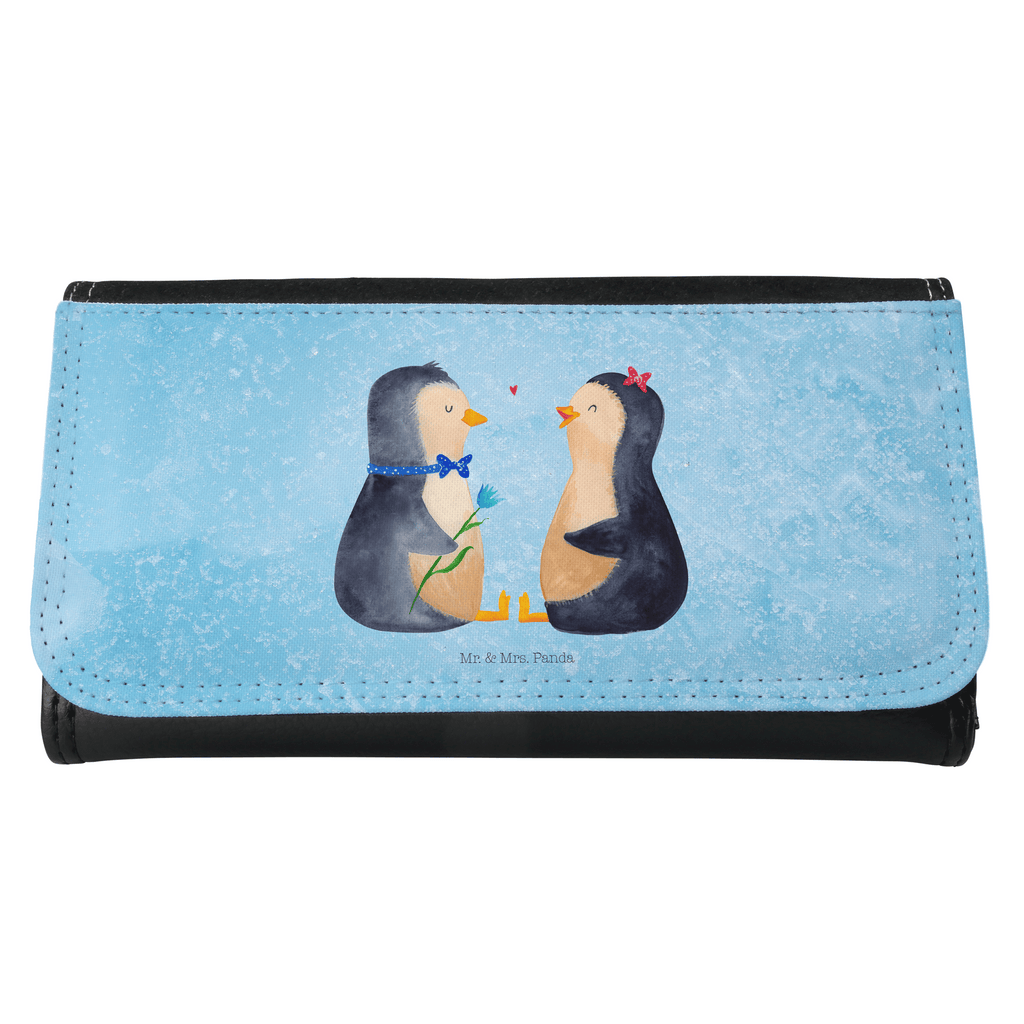 Damen Portemonnaie Pinguin Pärchen Pinguin, Pinguine, Liebe, Liebespaar, Liebesbeweis, Liebesgeschenk, Verlobung, Jahrestag, Hochzeitstag, Hochzeit, Hochzeitsgeschenk, große Liebe, Traumpaar Portemonnaie, Portemonee, Geldbörse, Damen, Groß, XXL, Geldbeutel, Portemonnaies  Pinguin
