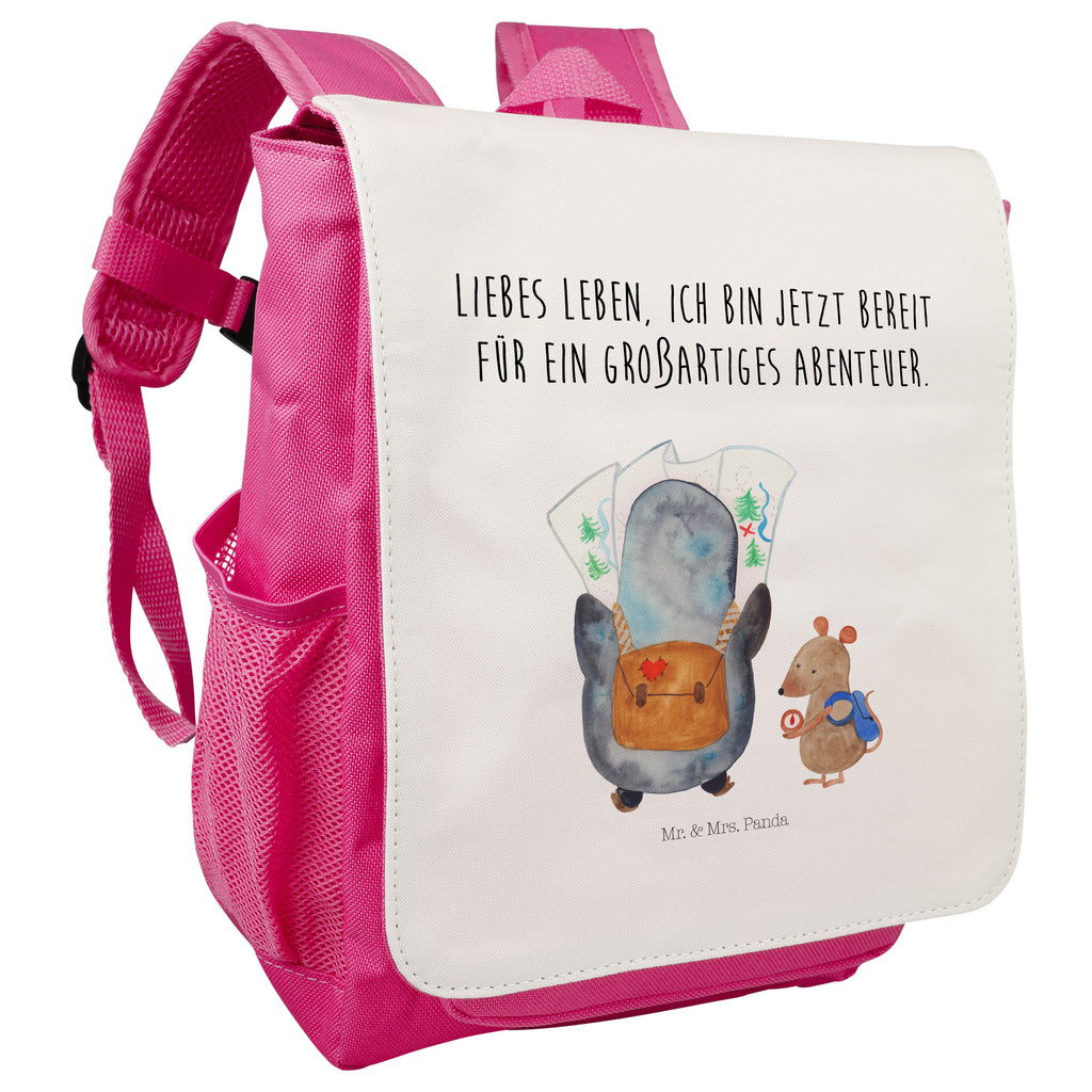 Kinderrucksack Pinguin & Maus Wanderer Pinguin, Pinguine, Abenteurer, Abenteuer, Roadtrip, Ausflug, Wanderlust, wandern Kids, Rucksack, Kinderrucksack  Pinguin