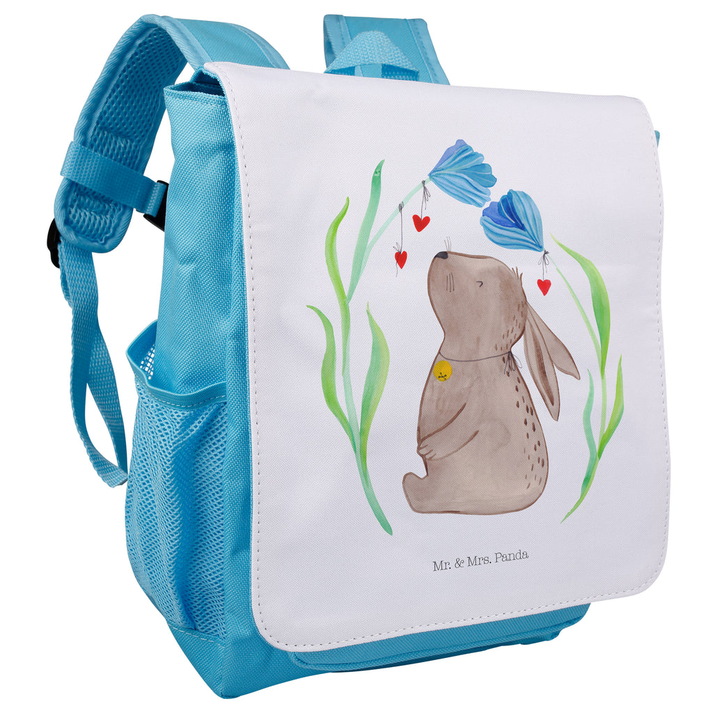 Kinderrucksack Hase Blume Hase, Kaninchen, Kind, Taufe, Taufgeschenk, Geburt, Schwangerschaft, erstes Kind, Kindergeburtstag, Geburtstag, Hoffnung, Träume Kids, Rucksack, Kinderrucksack  Ostern, Osterhase, Ostergeschenke, Osternest, Osterdeko, Geschenk zu Ostern