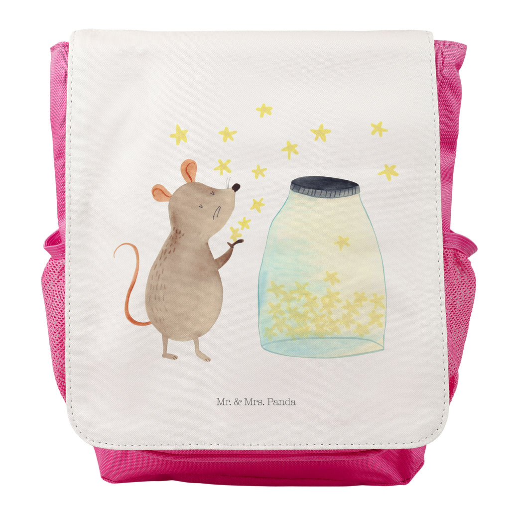 Kinderrucksack Maus Sterne Maus, Sterne, Wunsch,Kind, Taufe, Taufgeschenk, Geburt, Schwangerschaft, erstes Kind, Kindergeburtstag, Geburtstag, Hoffnung, Träume Kids, Rucksack, Kinderrucksack  süße Tiermotive, gute Laune, lustige Sprüche, Tiere
