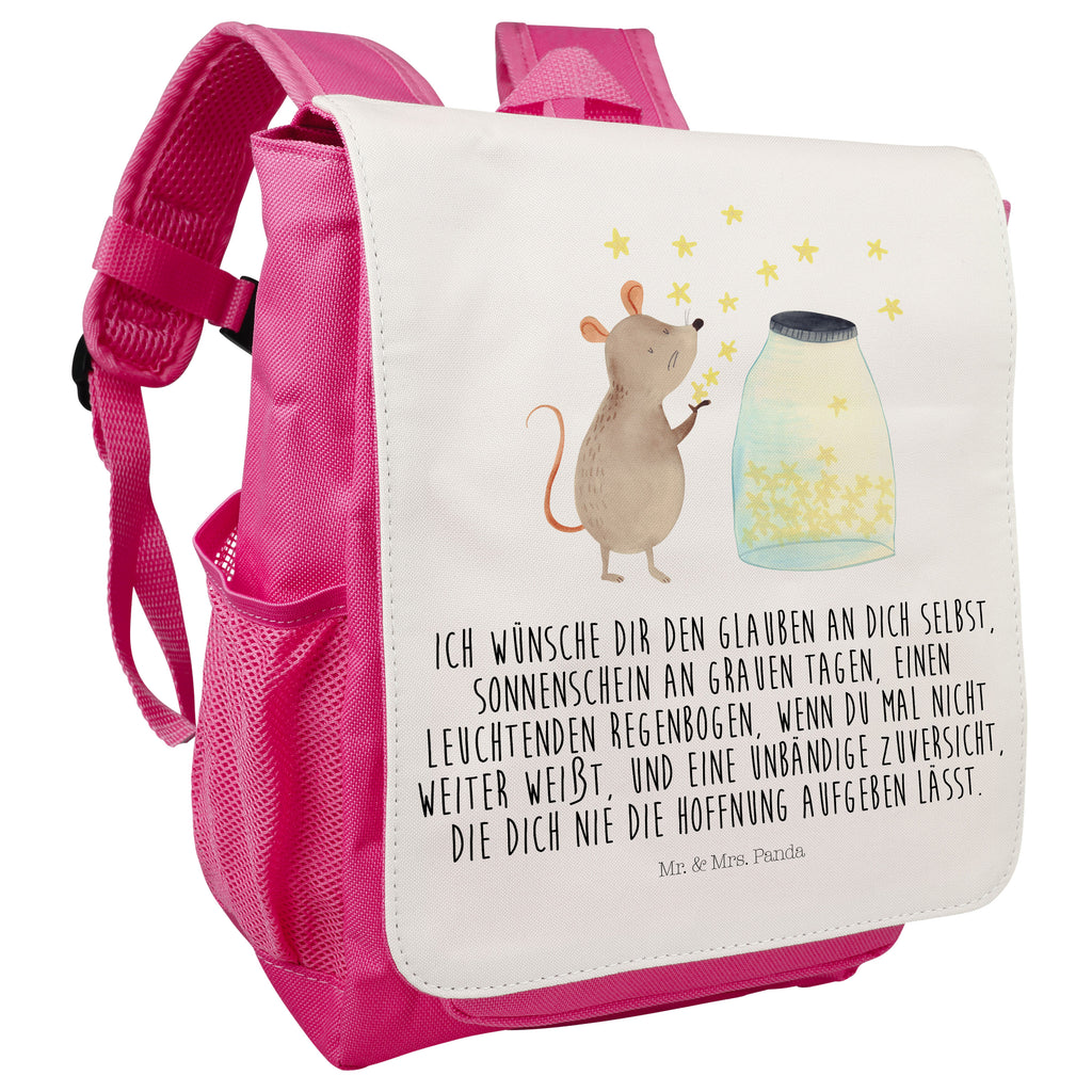 Kinderrucksack Maus Sterne Maus, Sterne, Wunsch,Kind, Taufe, Taufgeschenk, Geburt, Schwangerschaft, erstes Kind, Kindergeburtstag, Geburtstag, Hoffnung, Träume Kids, Rucksack, Kinderrucksack  süße Tiermotive, gute Laune, lustige Sprüche, Tiere