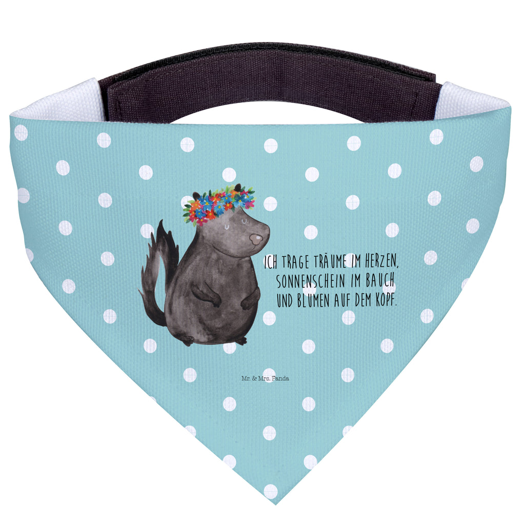 Hundehalstuch Stinktier Blumenmaedchen