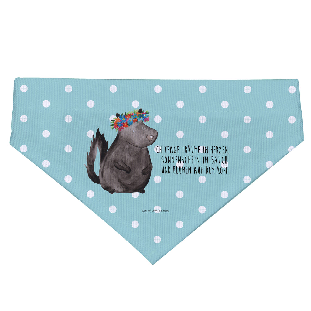 Hundehalstuch Stinktier Blumenmaedchen