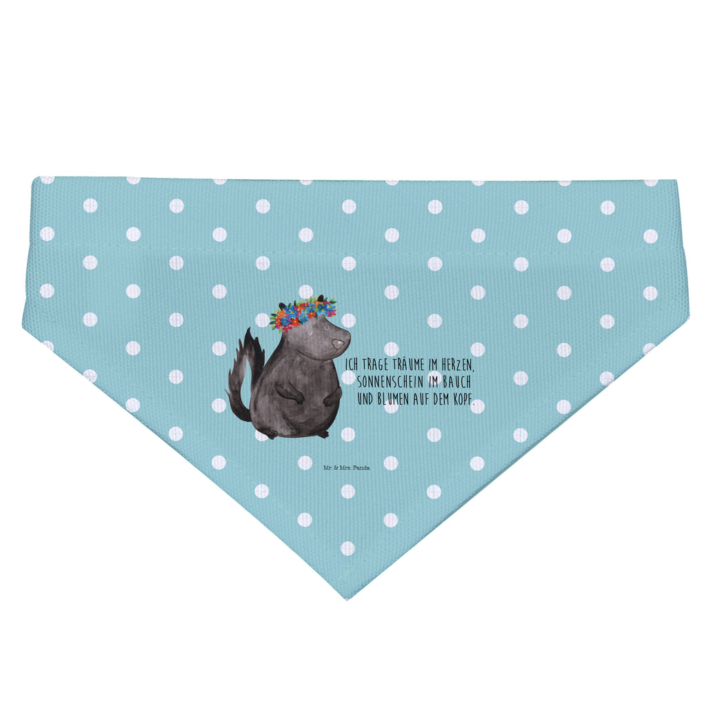 Hundehalstuch Stinktier Blumenmaedchen