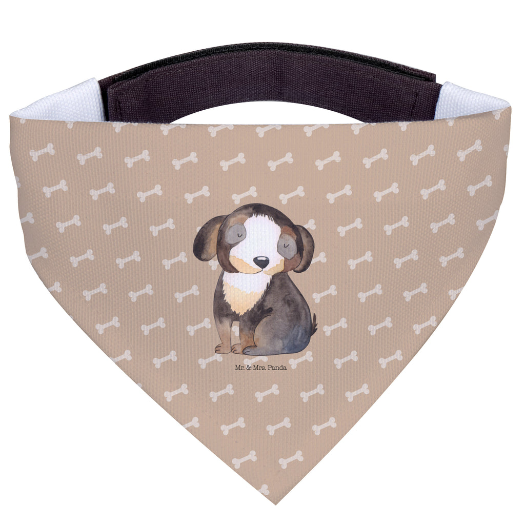Hundehalstuch Hund entspannt