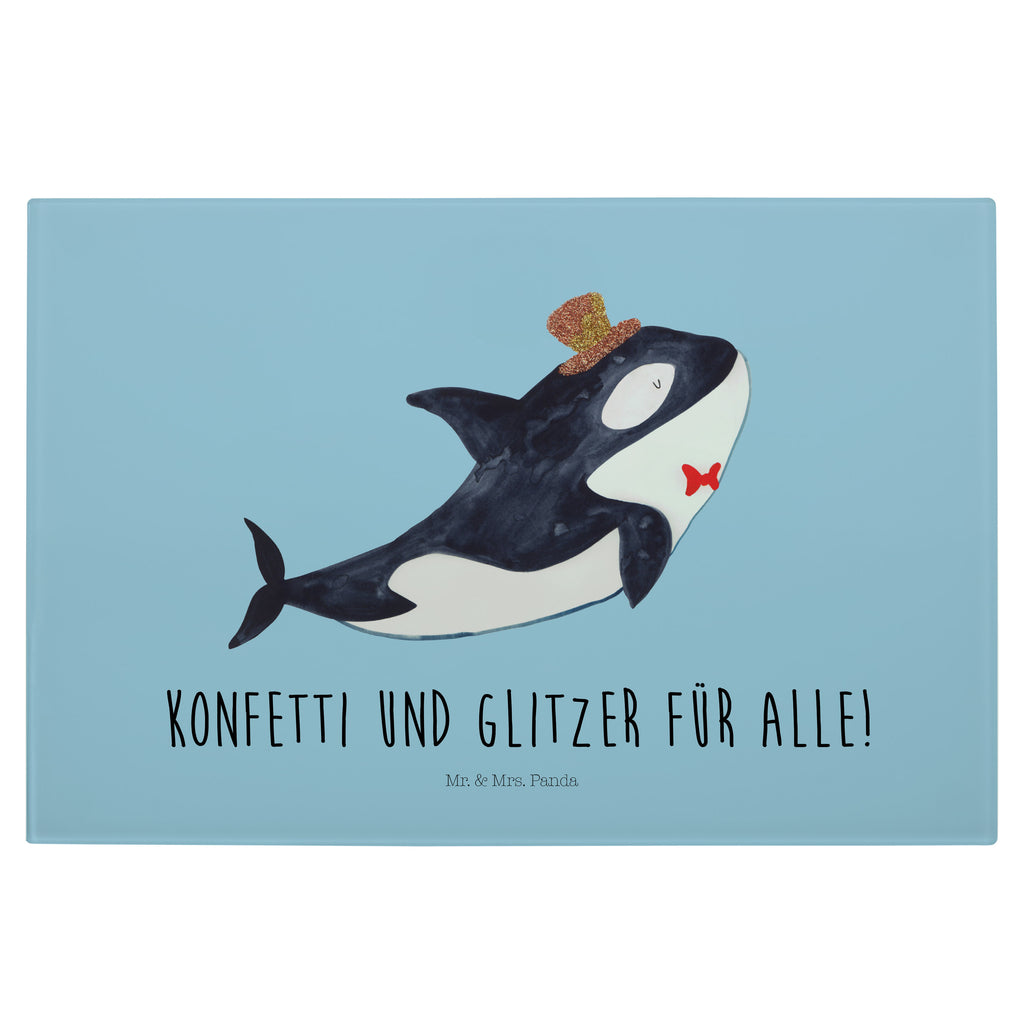 Glasschneidebrett Orca Zylinder