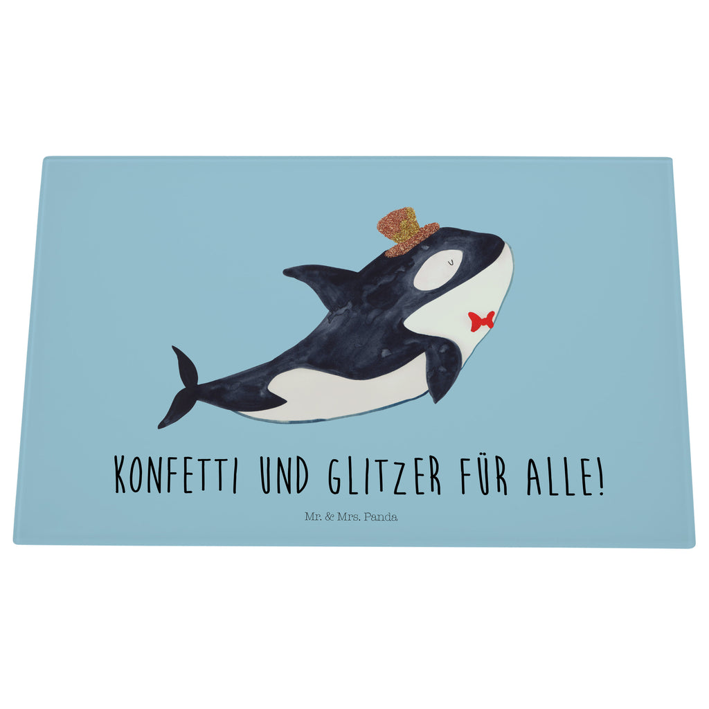 Glasschneidebrett Orca Zylinder