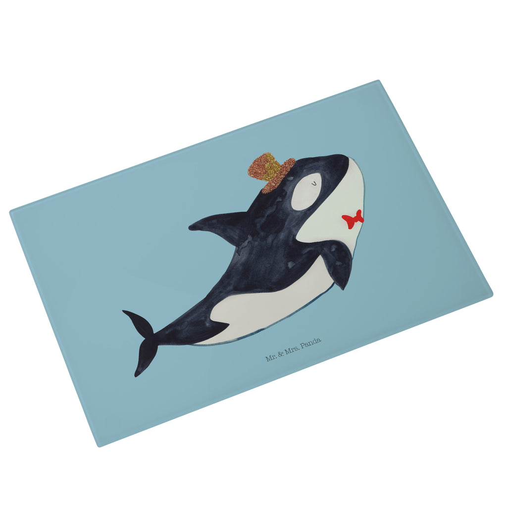 Glasschneidebrett Orca Zylinder