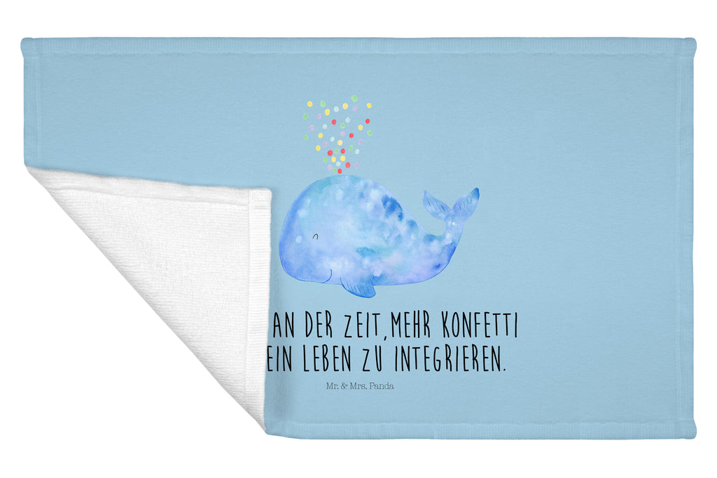 Handtuch Wal Konfetti