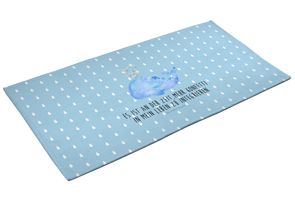 Handtuch Wal Konfetti