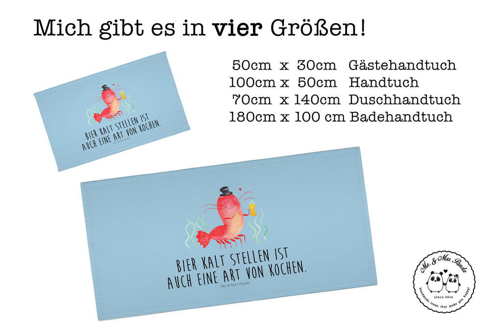 Handtuch Hummer mit Weizen