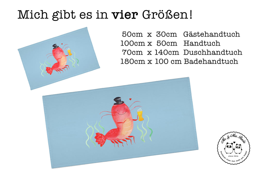 Handtuch Hummer mit Weizen