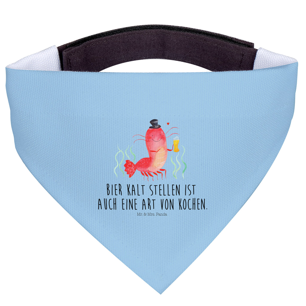 Hundehalstuch Hummer mit Weizen