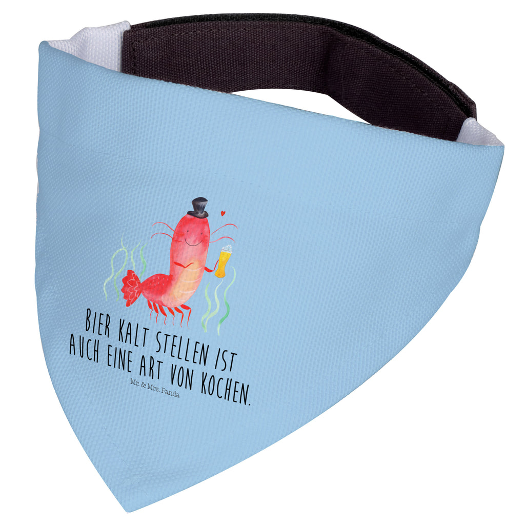 Hundehalstuch Hummer mit Weizen