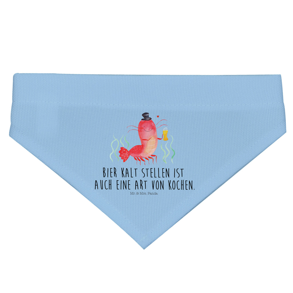 Hundehalstuch Hummer mit Weizen