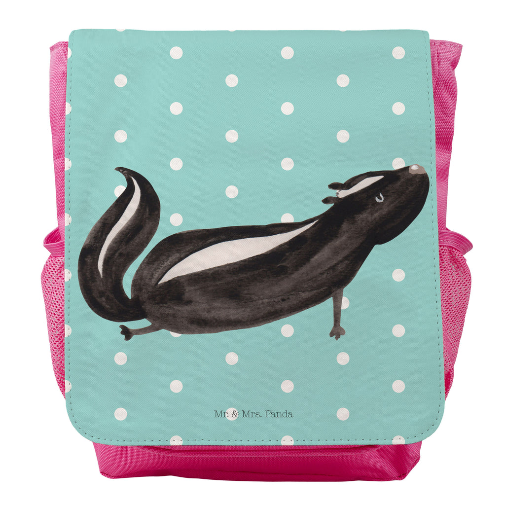 Kinderrucksack Stinktier Yoga Stinktier, Skunk, Wildtier, Raubtier, Stinker, Stinki, Yoga, Namaste, Lebe, Liebe, Lache Kids, Rucksack, Kinderrucksack  Stinktier, Skunk