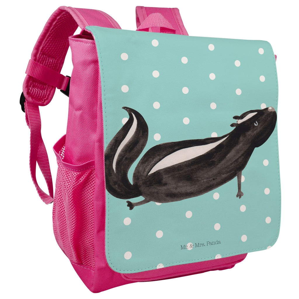 Kinderrucksack Stinktier Yoga Stinktier, Skunk, Wildtier, Raubtier, Stinker, Stinki, Yoga, Namaste, Lebe, Liebe, Lache Kids, Rucksack, Kinderrucksack  Stinktier, Skunk