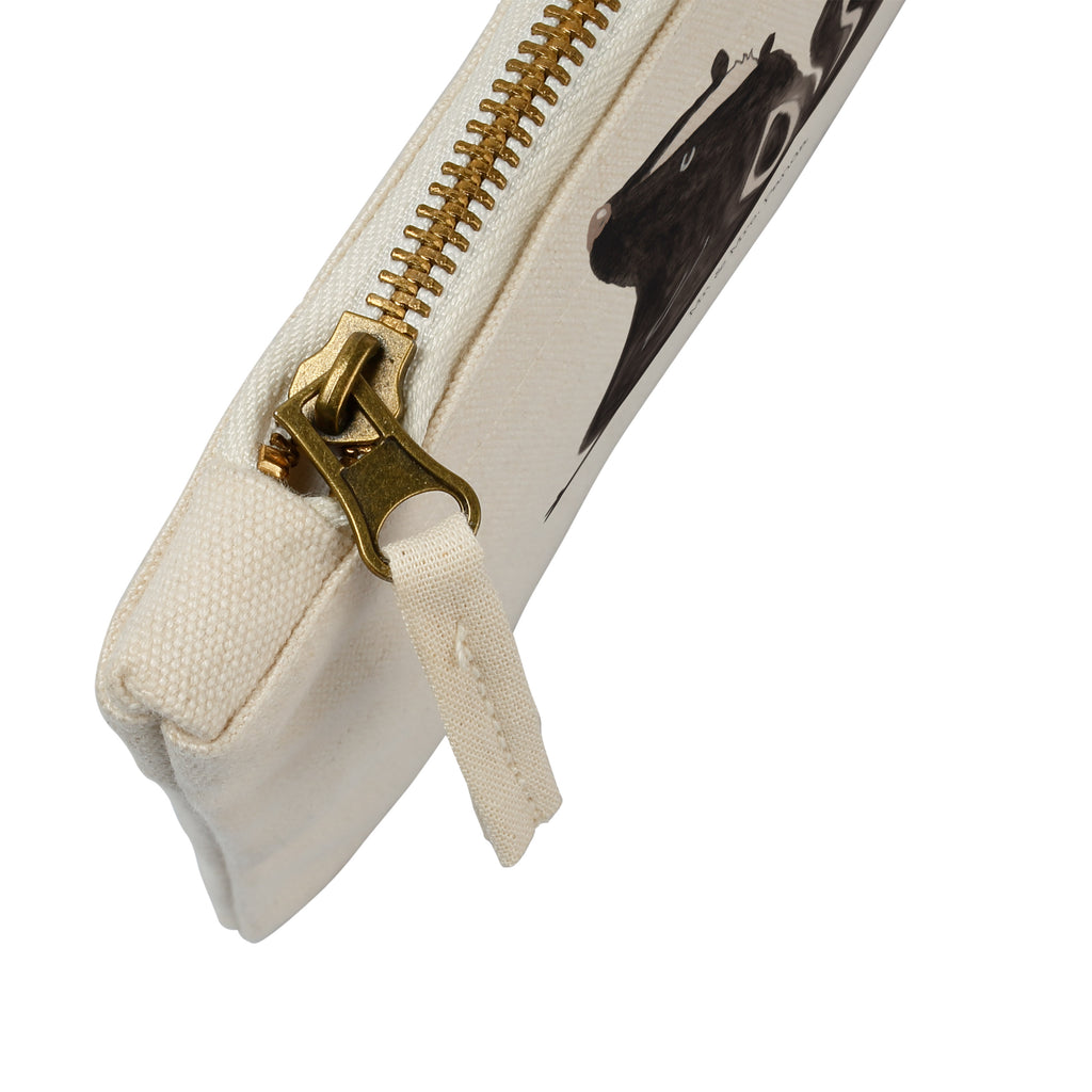 Schminktasche Stinktier sitzend