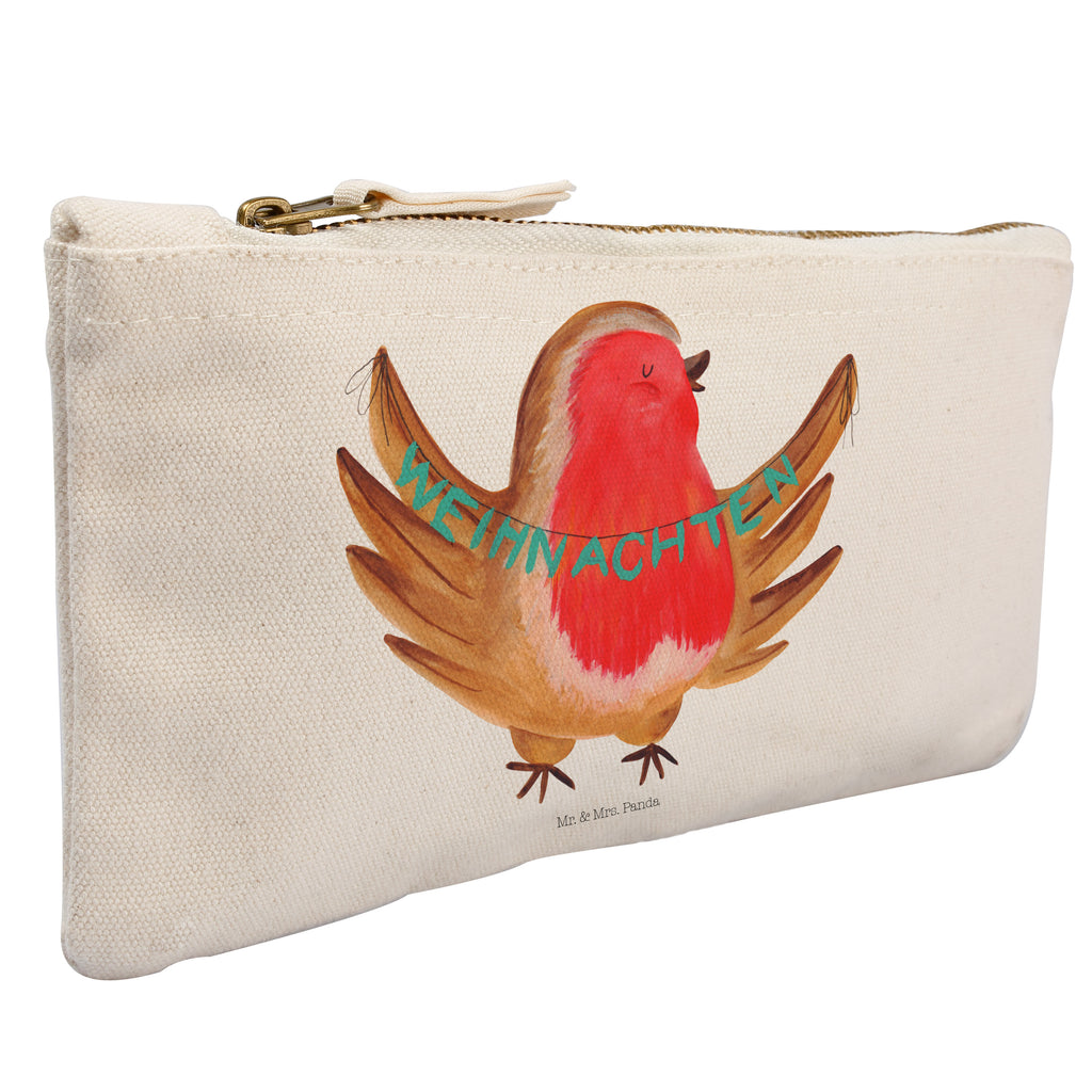 Schminktasche Rotkehlchen Weihnachten