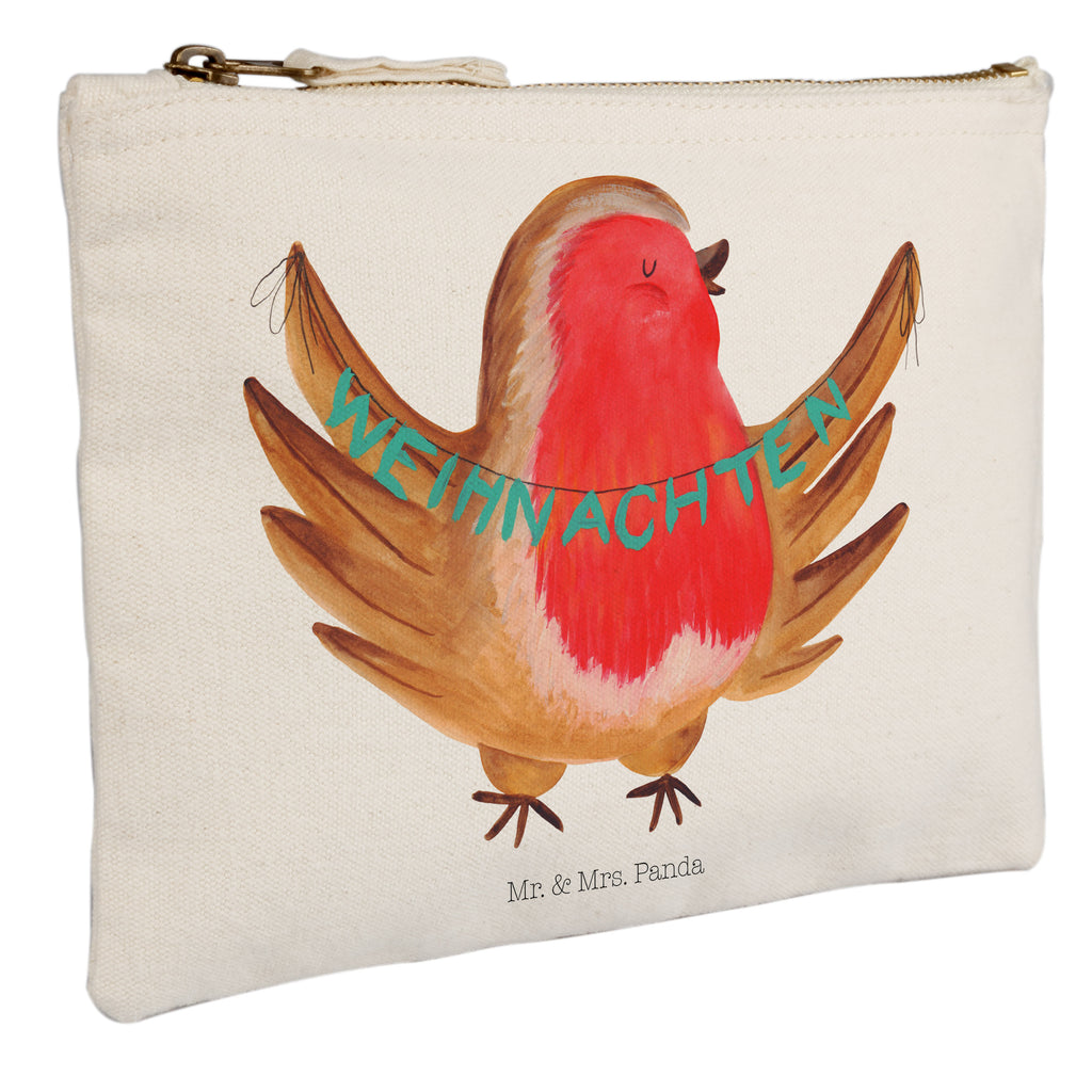 Schminktasche Rotkehlchen Weihnachten