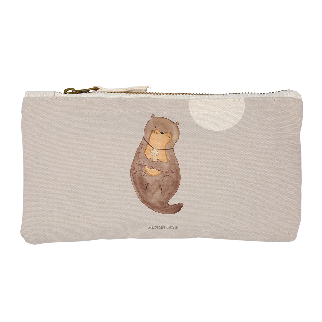 Schminktasche Otter mit Muschelmedaillon