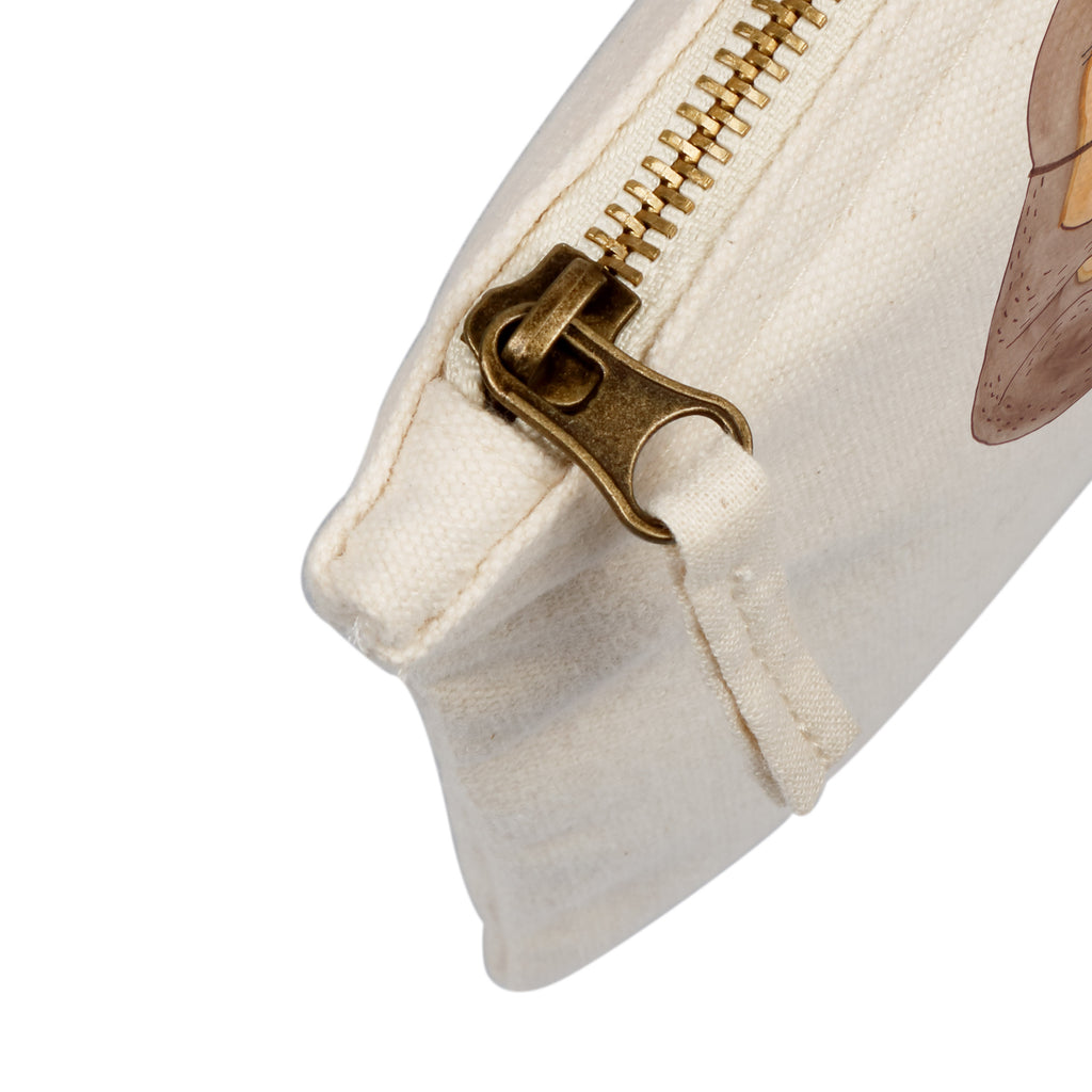 Schminktasche Otter mit Muschelmedaillon