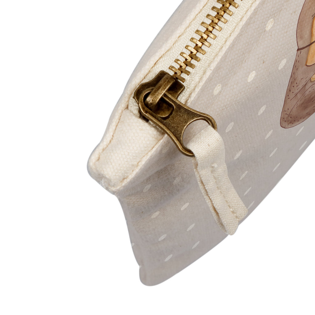 Schminktasche Otter mit Muschelmedaillon