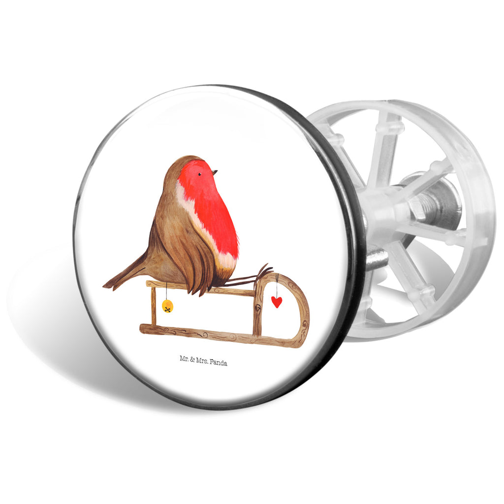 Waschbecken Stöpsel Rotkehlchen Schlitten Weihnachten, Schlitten, Vogel Abflussstöpsel, Stöpsel, Waschbecken, Ablaufgarnitur, Waschbecken Stopfen  Winter, Weihnachten, Weihnachtsdeko, Nikolaus, Advent, Heiligabend, Wintermotiv