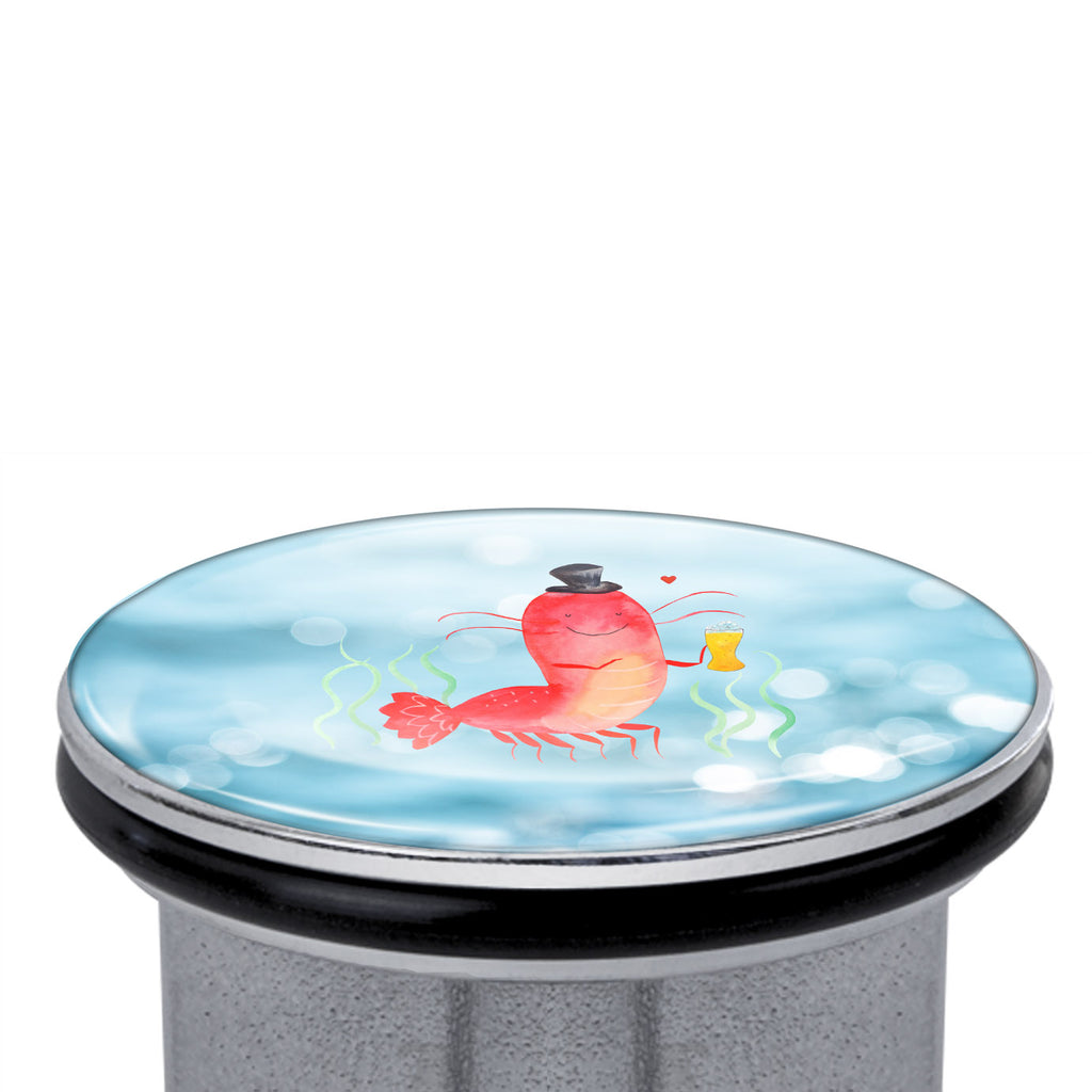 Waschbecken Stöpsel Hummer mit Weizen Garnele, Garnelen, Bier, Kochen, Männerhaushalt, Junggeselle, Junggesellin, Bierliebhaber, Kneipe, Gasthaus, Wirtschaft Abflussstöpsel, Stöpsel, Waschbecken, Ablaufgarnitur, Waschbecken Stopfen  Meerestiere, Meer, Urlaub