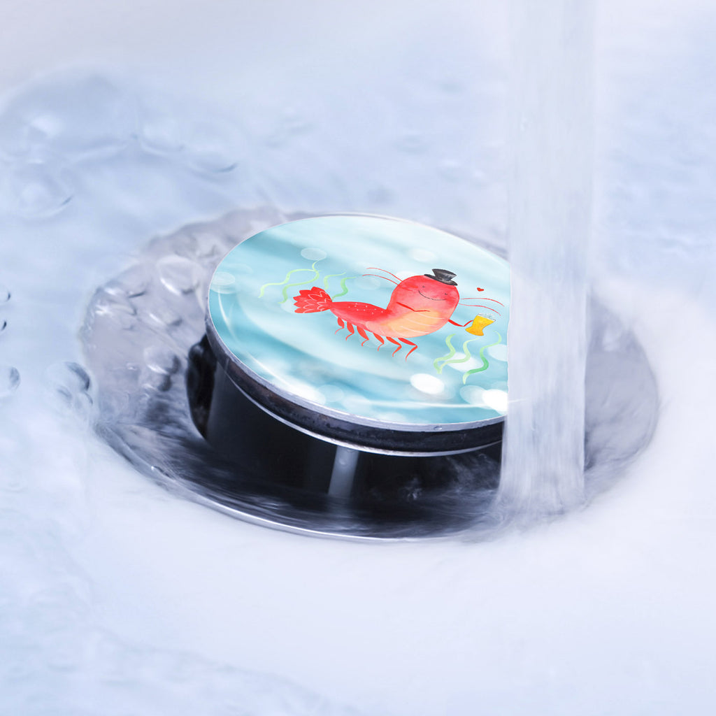 Waschbecken Stöpsel Hummer mit Weizen Garnele, Garnelen, Bier, Kochen, Männerhaushalt, Junggeselle, Junggesellin, Bierliebhaber, Kneipe, Gasthaus, Wirtschaft Abflussstöpsel, Stöpsel, Waschbecken, Ablaufgarnitur, Waschbecken Stopfen  Meerestiere, Meer, Urlaub
