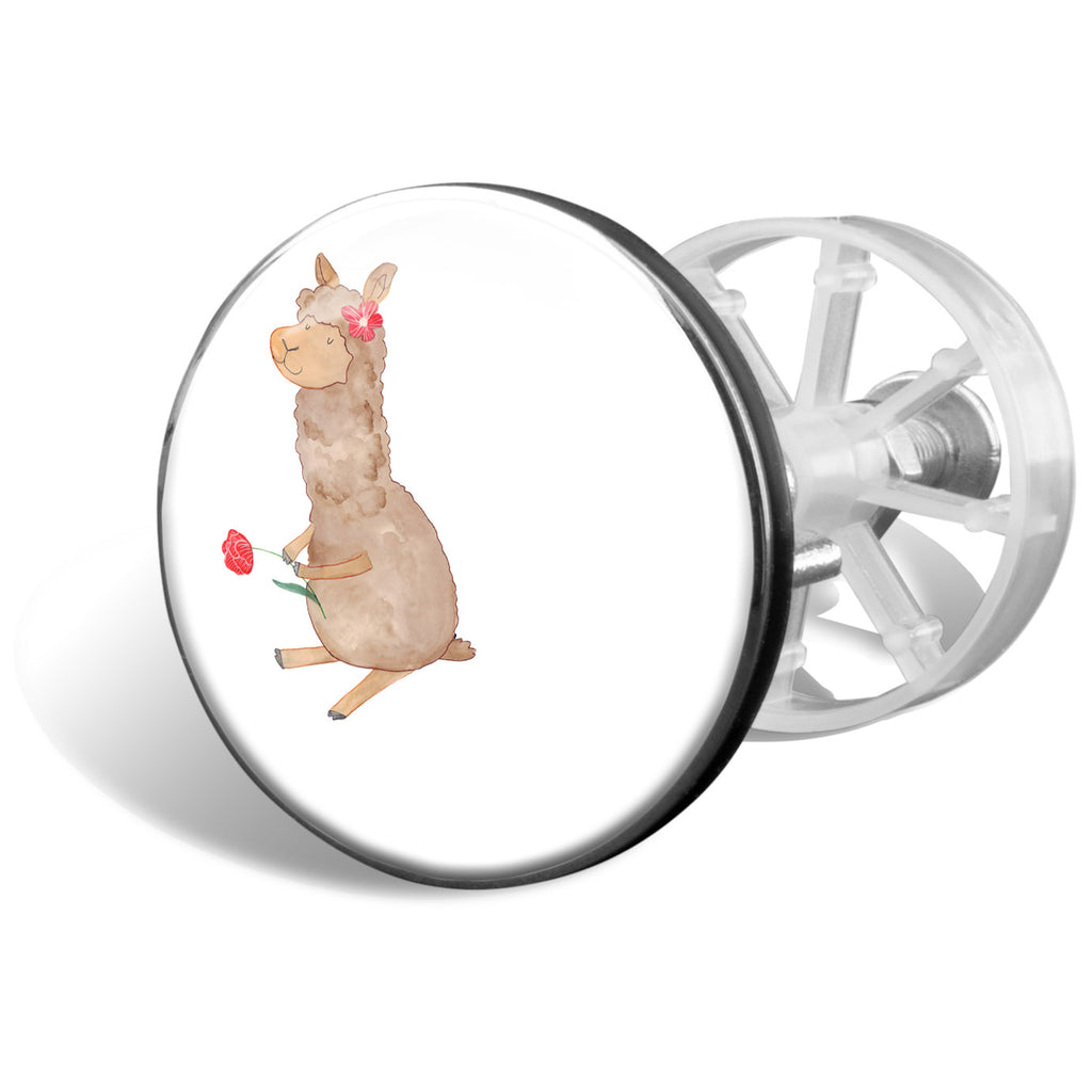 Waschbecken Stöpsel Alpaka Blume Alpaka, Lama, Blume, Lamas, Alpaka Zitat, Alpaka Spruch, Alpaka Dekor, Alpaka Geschenk, Alpaka Dekoration, Alpaka Witz, Motiv Alpaka Abflussstöpsel, Stöpsel, Waschbecken, Ablaufgarnitur, Waschbecken Stopfen  Alpaka, Lama