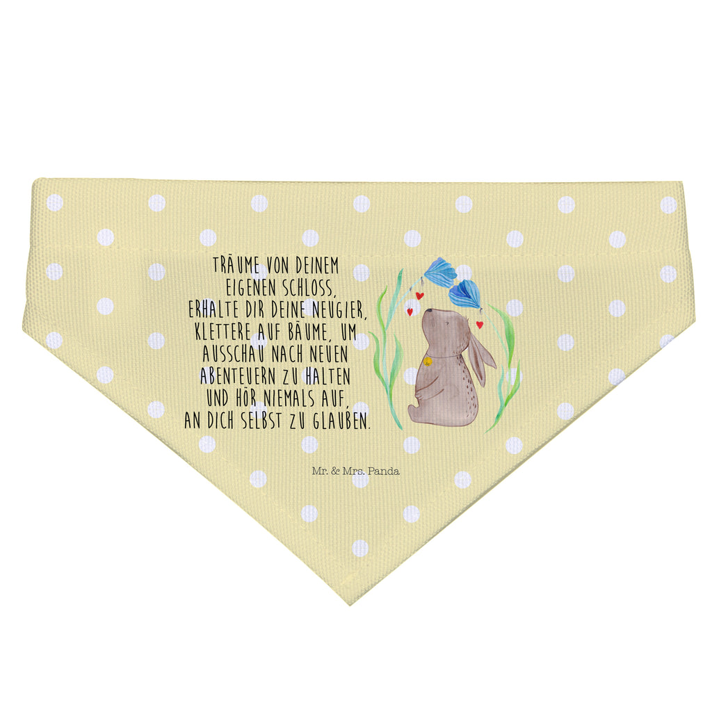 Hundehalstuch Hase Blume