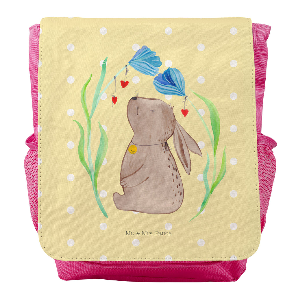 Kinderrucksack Hase Blume Hase, Kaninchen, Kind, Taufe, Taufgeschenk, Geburt, Schwangerschaft, erstes Kind, Kindergeburtstag, Geburtstag, Hoffnung, Träume Kids, Rucksack, Kinderrucksack  Ostern, Osterhase, Ostergeschenke, Osternest, Osterdeko, Geschenk zu Ostern