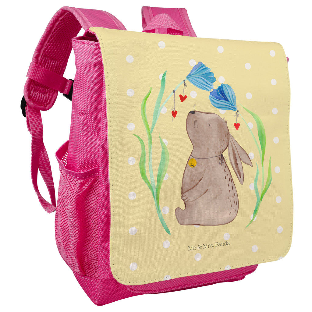 Kinderrucksack Hase Blume Hase, Kaninchen, Kind, Taufe, Taufgeschenk, Geburt, Schwangerschaft, erstes Kind, Kindergeburtstag, Geburtstag, Hoffnung, Träume Kids, Rucksack, Kinderrucksack  Ostern, Osterhase, Ostergeschenke, Osternest, Osterdeko, Geschenk zu Ostern