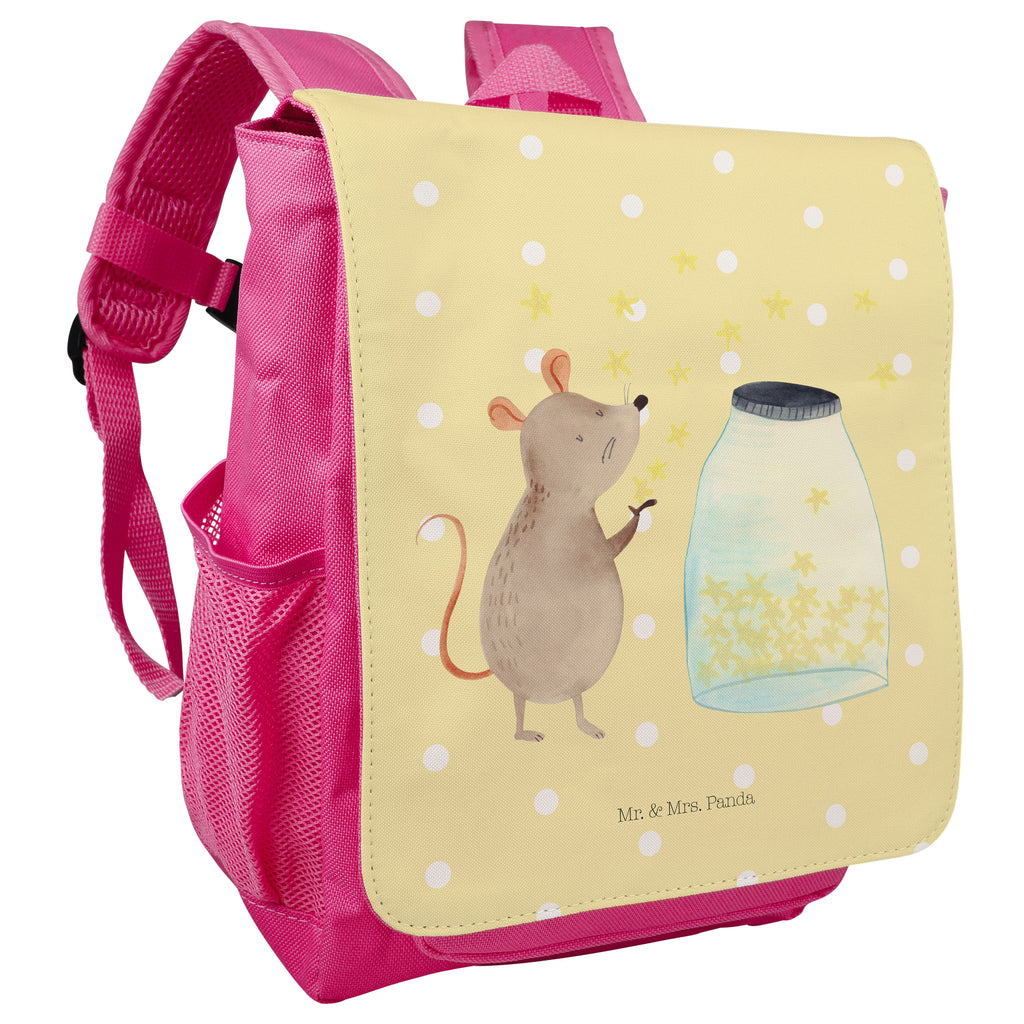 Kinderrucksack Maus Sterne Maus, Sterne, Wunsch,Kind, Taufe, Taufgeschenk, Geburt, Schwangerschaft, erstes Kind, Kindergeburtstag, Geburtstag, Hoffnung, Träume Kids, Rucksack, Kinderrucksack  süße Tiermotive, gute Laune, lustige Sprüche, Tiere