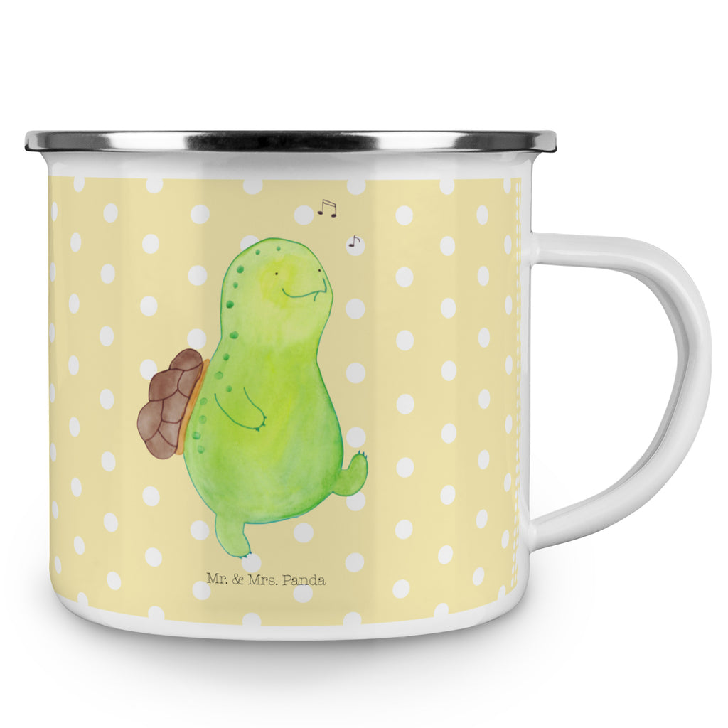 Camping Emaille Tasse Schildkröte pfeift Schildkröte, Schildi, Schildkröten, fröhlich, Glück, Motivation, Lebensfreude, Depression, Trennung, Neuanfang Campingtasse, Trinkbecher, Metalltasse, Outdoor Tasse, Emaille Trinkbecher, Blechtasse Outdoor, Emaille Campingbecher, Edelstahl Trinkbecher, Metalltasse für Camping, Kaffee Blechtasse, Camping Tasse Metall  Schildkröte