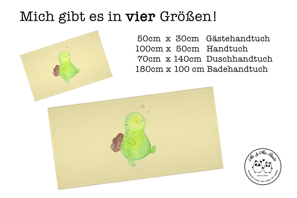 Handtuch Schildkröte pfeift