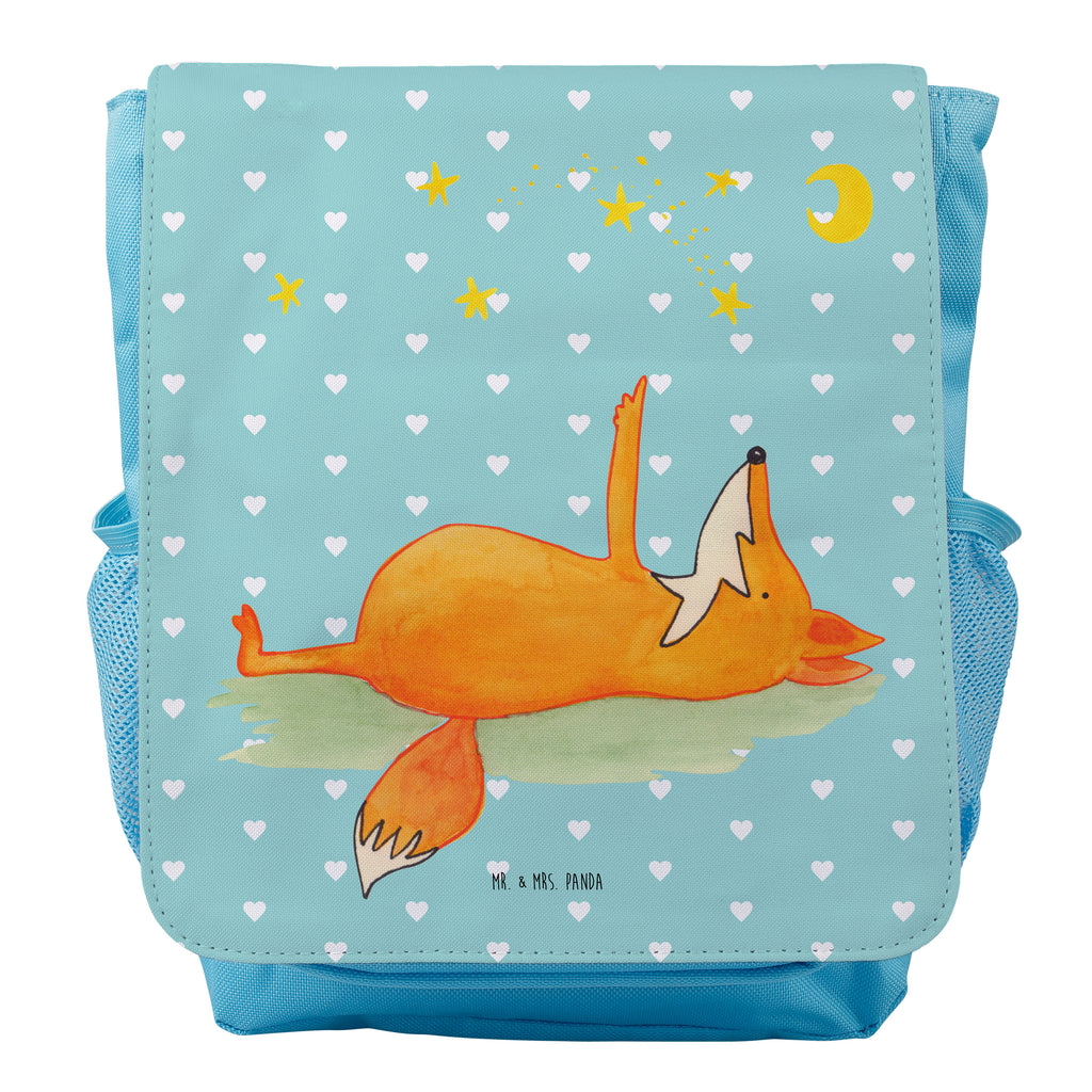 Kinderrucksack Fuchs Sterne Fuchs, Füchse, tröstende Worte, Spruch positiv, Spruch schön, Romantik, Always Look on the Bright Side of Life Kids, Rucksack, Kinderrucksack  Fuchs