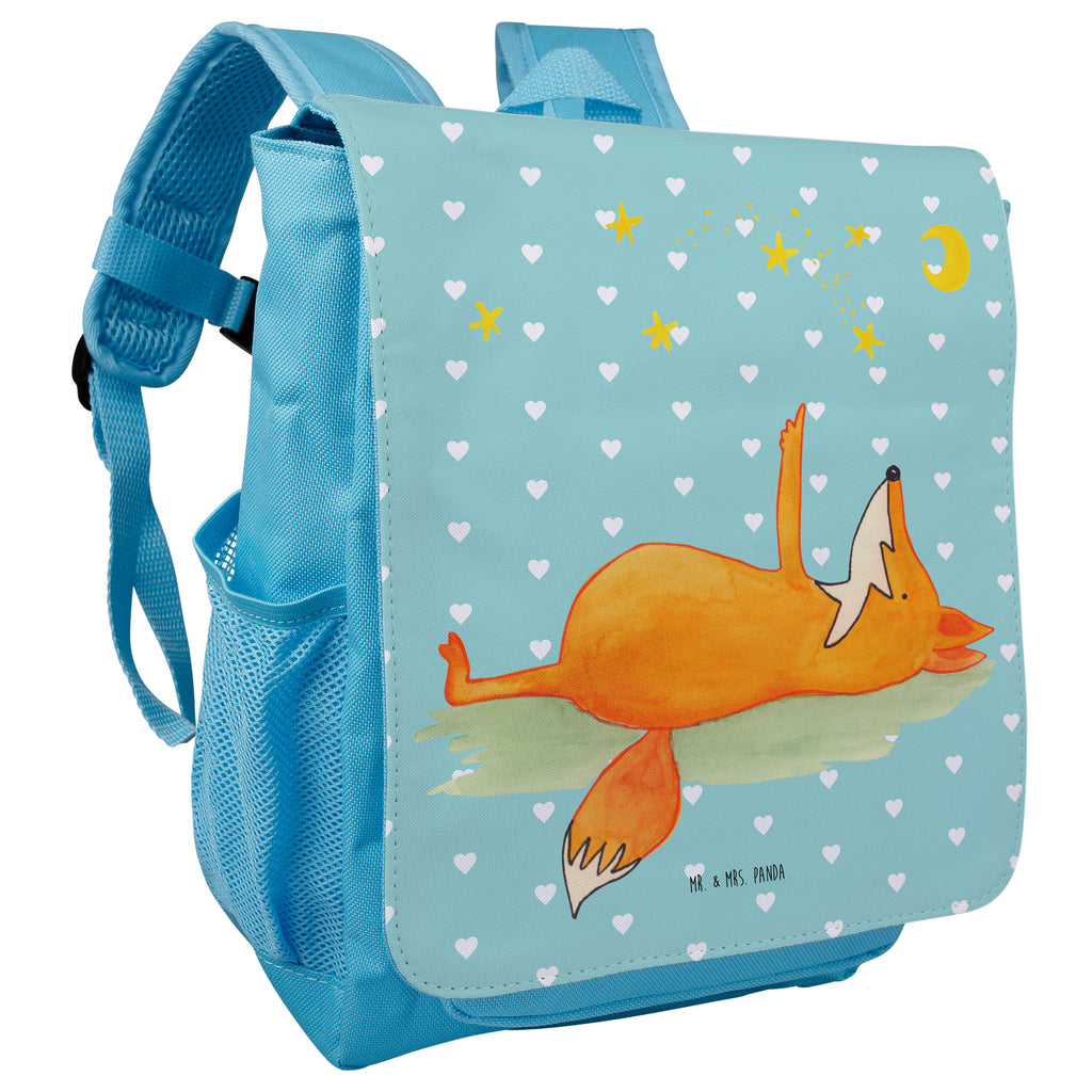 Kinderrucksack Fuchs Sterne Fuchs, Füchse, tröstende Worte, Spruch positiv, Spruch schön, Romantik, Always Look on the Bright Side of Life Kids, Rucksack, Kinderrucksack  Fuchs