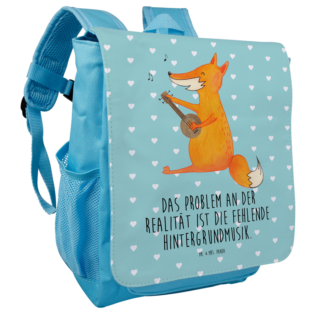 Kinderrucksack Fuchs Gitarre Fuchs, Füchse, Geschenk Musiker, Musik Spruch, Musikerin, Sänger, Sängerin, Gitarre,  Kids, Rucksack, Kinderrucksack, Kinder Rucksack, Rucksack Kindergröße, Kleiner Rucksack  Fuchs