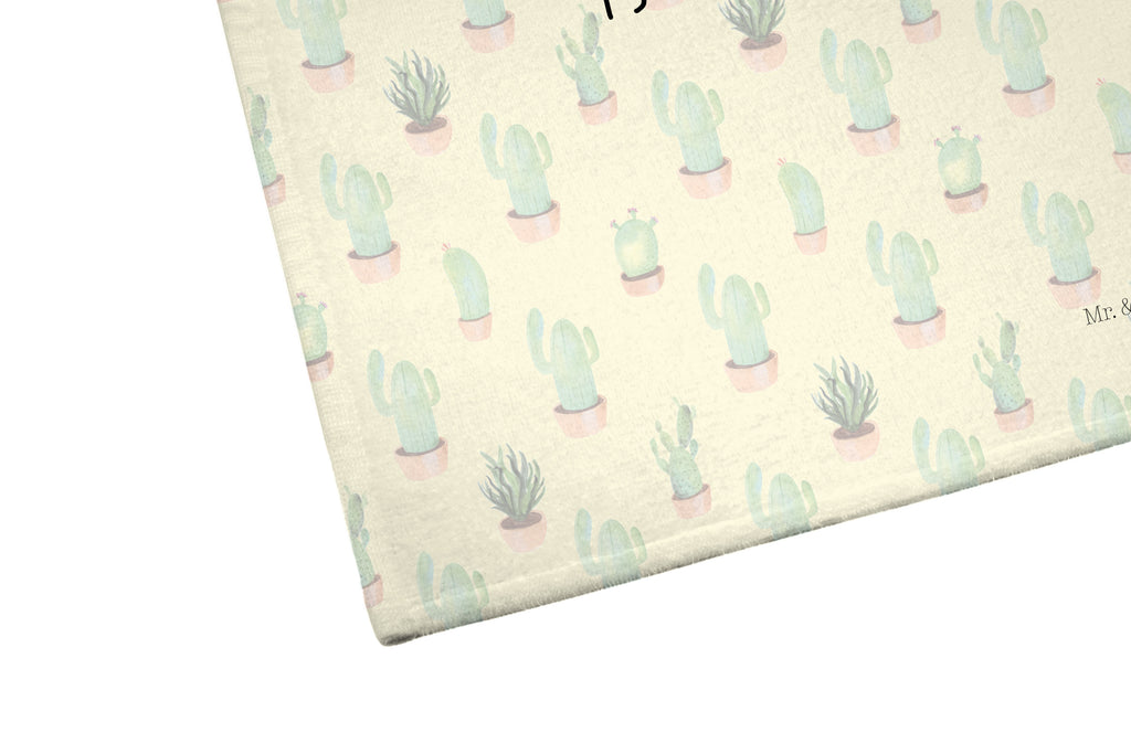 Handtuch Alpaka Blume