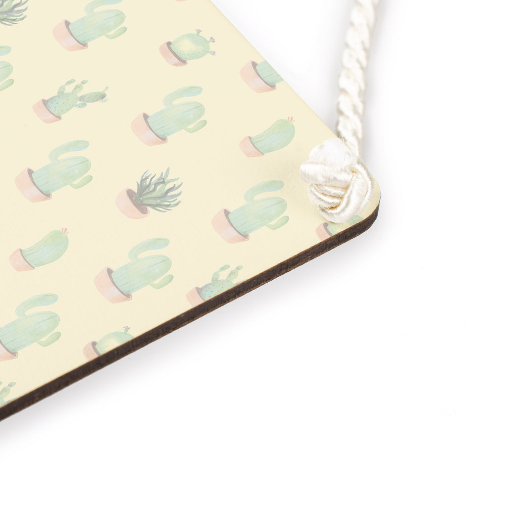 Dekoschild Alpaka Blume