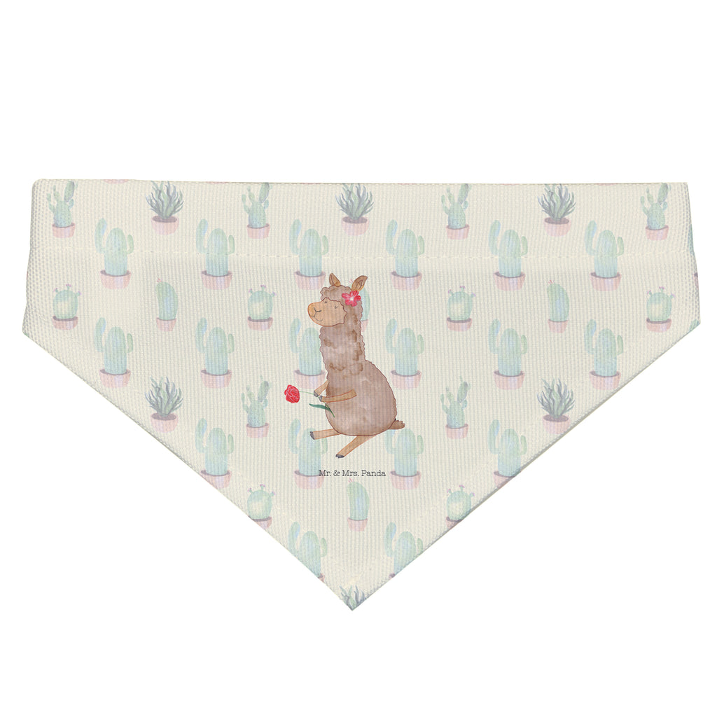 Hundehalstuch Alpaka Blume