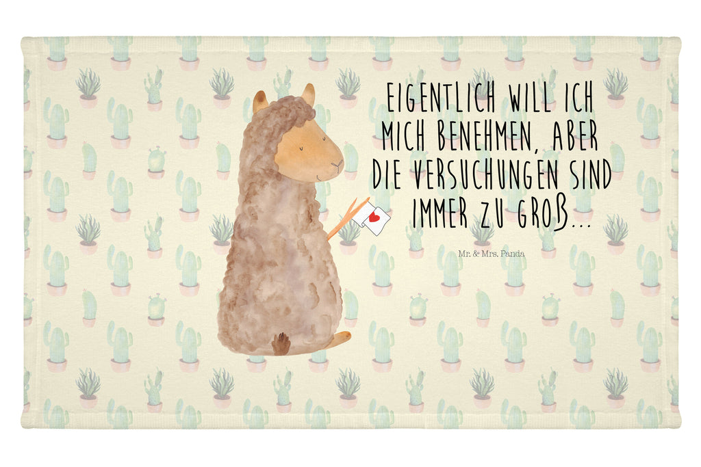 Handtuch Alpaka Fahne